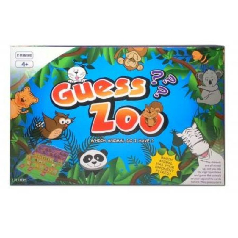 pogs toys Guess Zoo Board Family Learning Game | Lazada PH