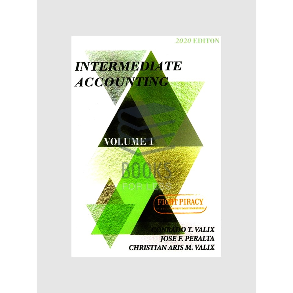 Intermediate Accounting 1 (Intacc) (Valix) | Lazada PH