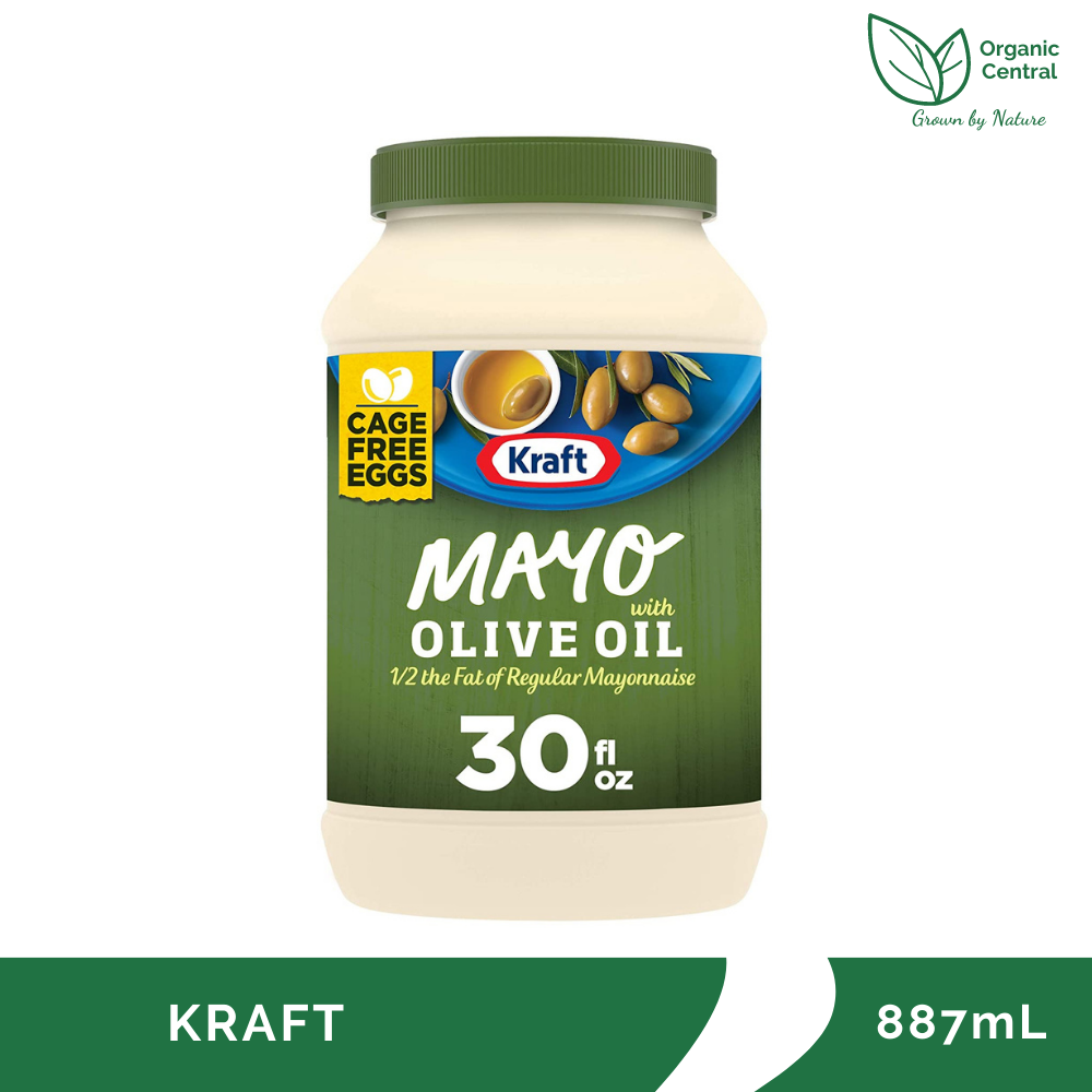 Kraft Mayo Olive Oil Mayonnaise Reduced Fat 887mL (Expiration Date