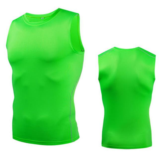 Men Compression Sport Skinny Vest Tight Tank Base Layer Sleeveless