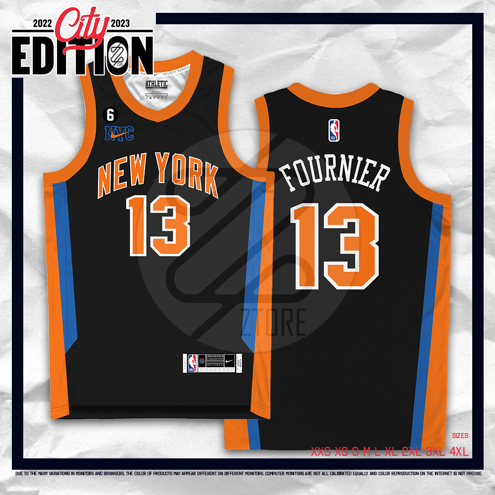 Evan Fournier - New York Knicks - Game-Worn City Edition Jersey - Christmas  Day '22 - Dressed, Did Not Play (DNP) - 2022-23 NBA Season