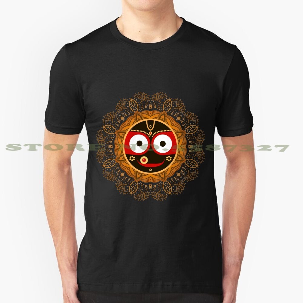 Jagannath. Indian God Of The Universe. Lord Jagannatha. Fashion Vintage Tshirt T Shirts