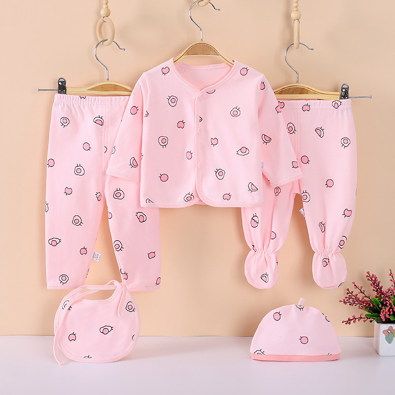 BENO High Quality Newborn Set Baby Girl and Boy 5in1 Set Clothes