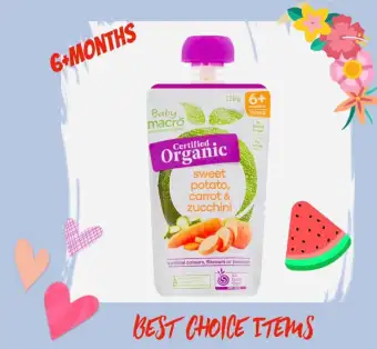 macro organic baby food