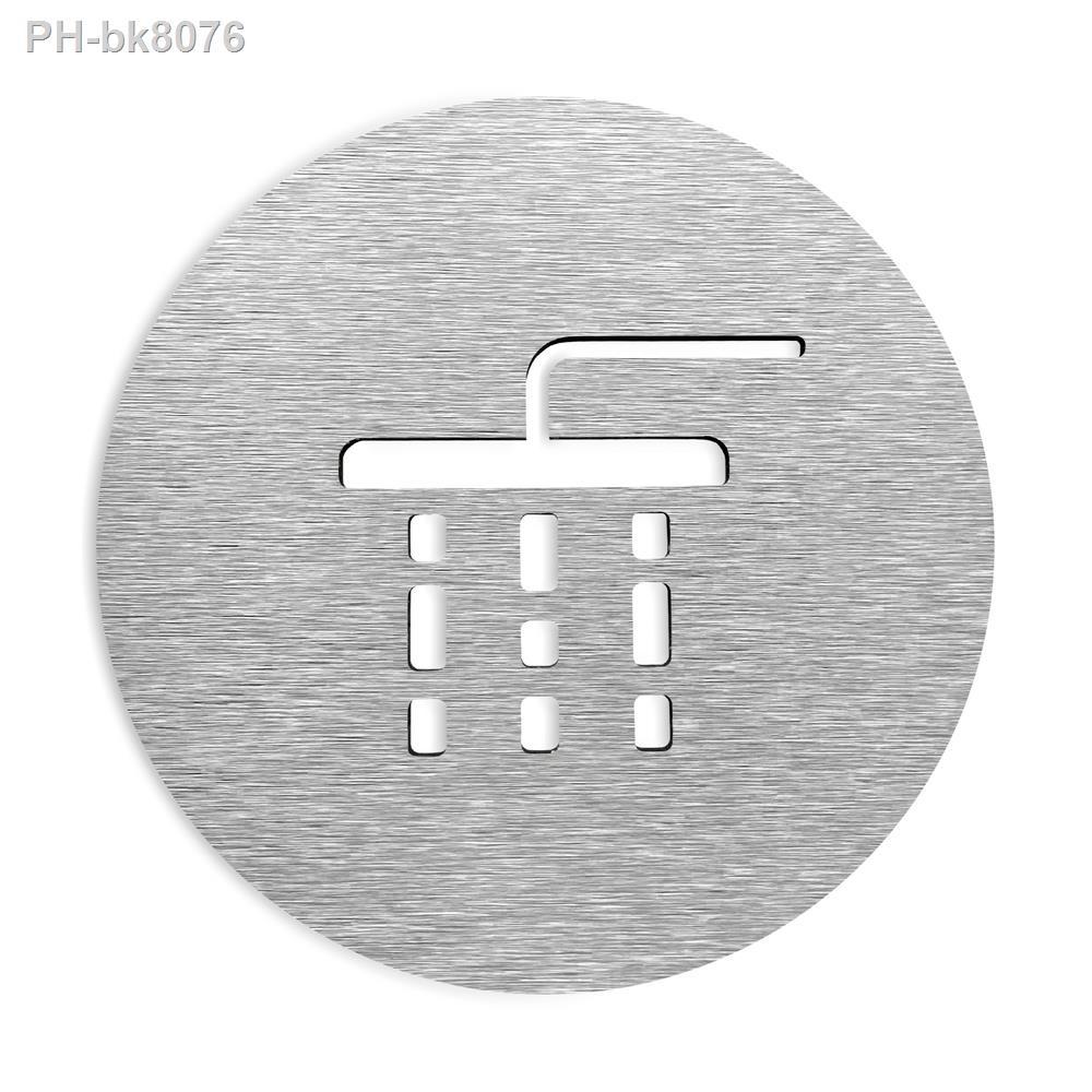 Shower Room Door Sign Bathroom Wall Plaque / Decal Composite