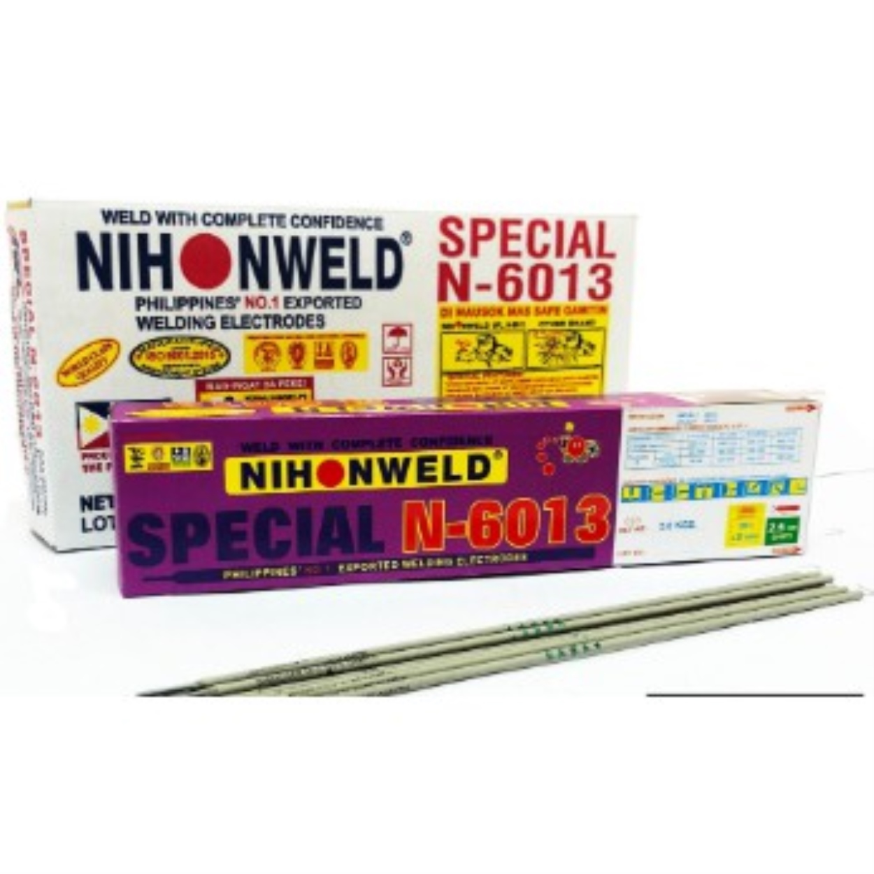 Nihonweld 6013 Welding Rod Nihon 6013 Special 3/32 2.5MM (per kilo