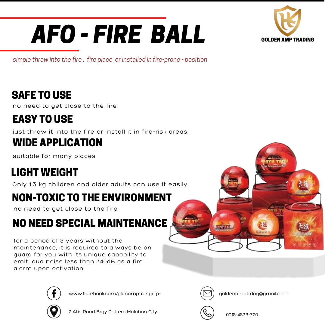 AFO FIreball Extinguisher Lazada PH
