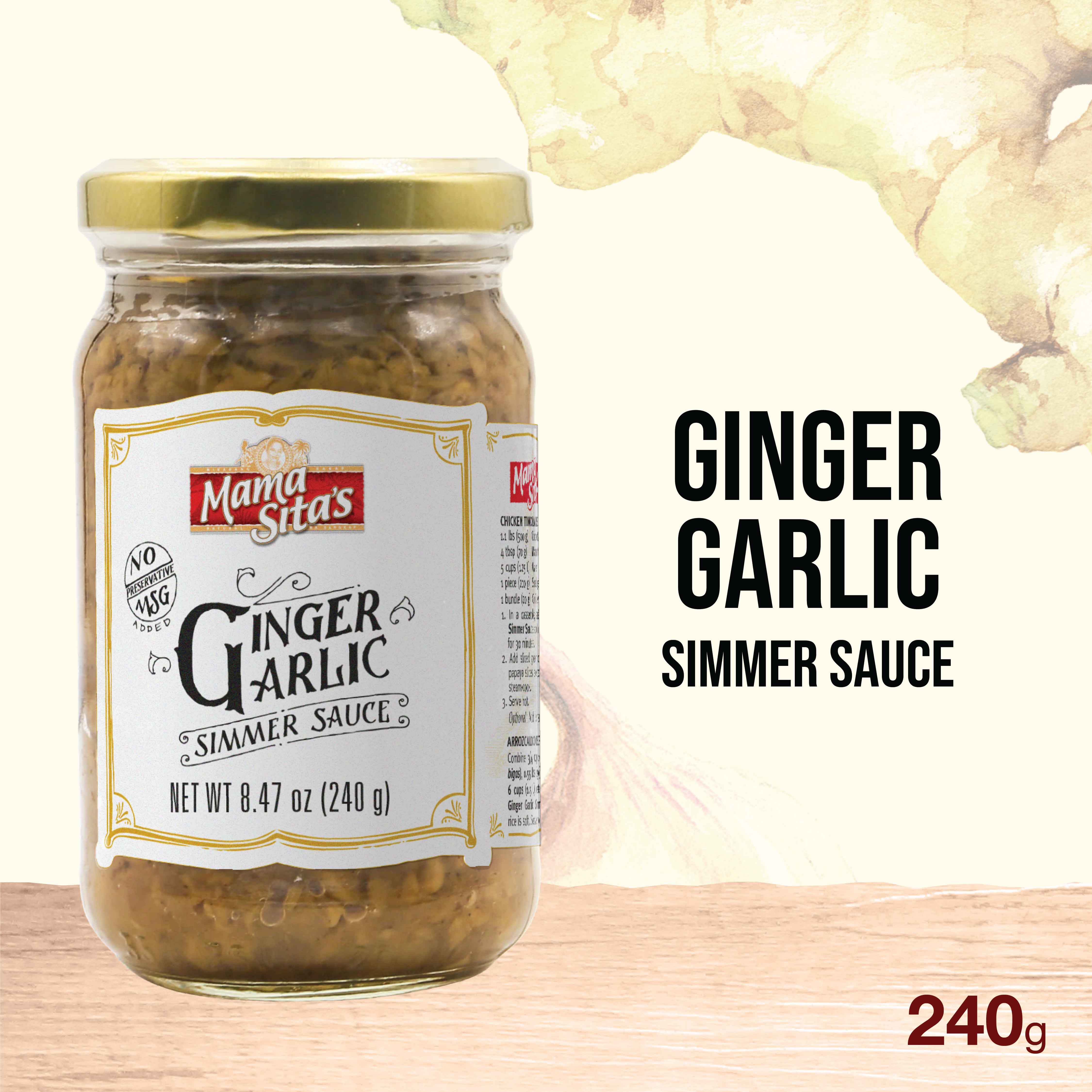 Mama Sita's Ginger Garlic Simmer Sauce Mama Sita's –, 59% OFF
