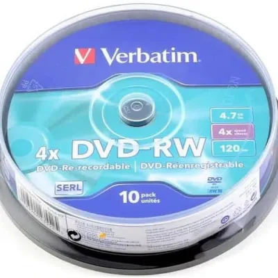 Dvd Rw Verbatim 4x 4.7gb