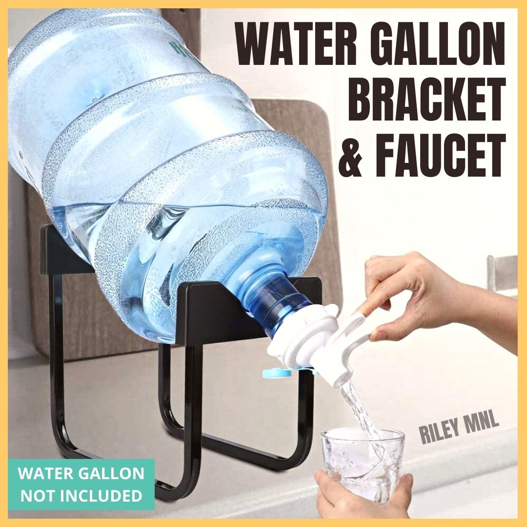 Riley MNL Portable Mineral Water Dispenser Rack Stand with Faucet