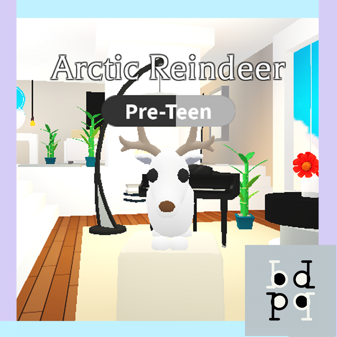 Arctic Reindeer FR/NFR Adopt Me Pets Roblox [NO COD] | Lazada PH