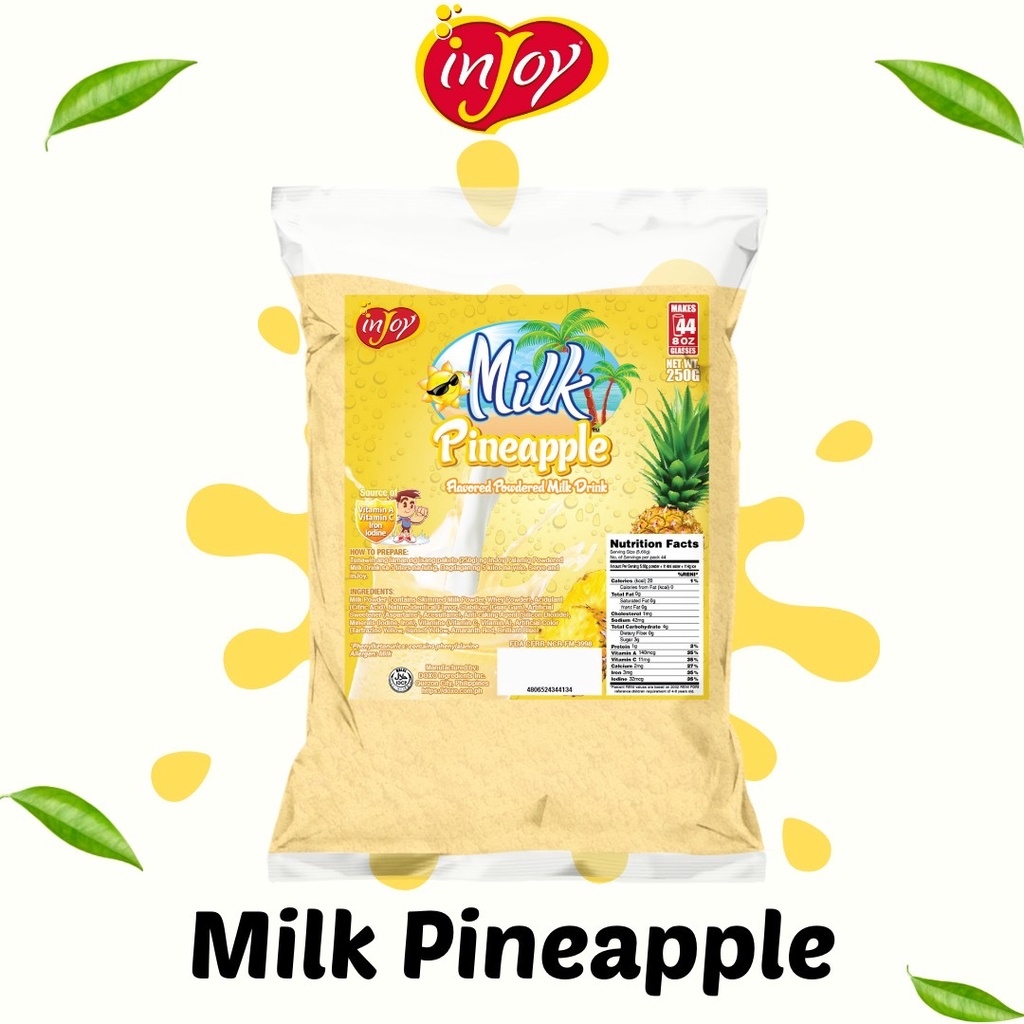 INJOY PALAMIG FLAVORED POWDERED MILK DRINK JUICE Cucumber Blue Lemonade