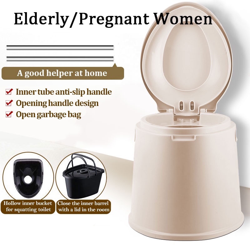 Portable toilet Elderly toilet pregnant movable toilet adult toilet