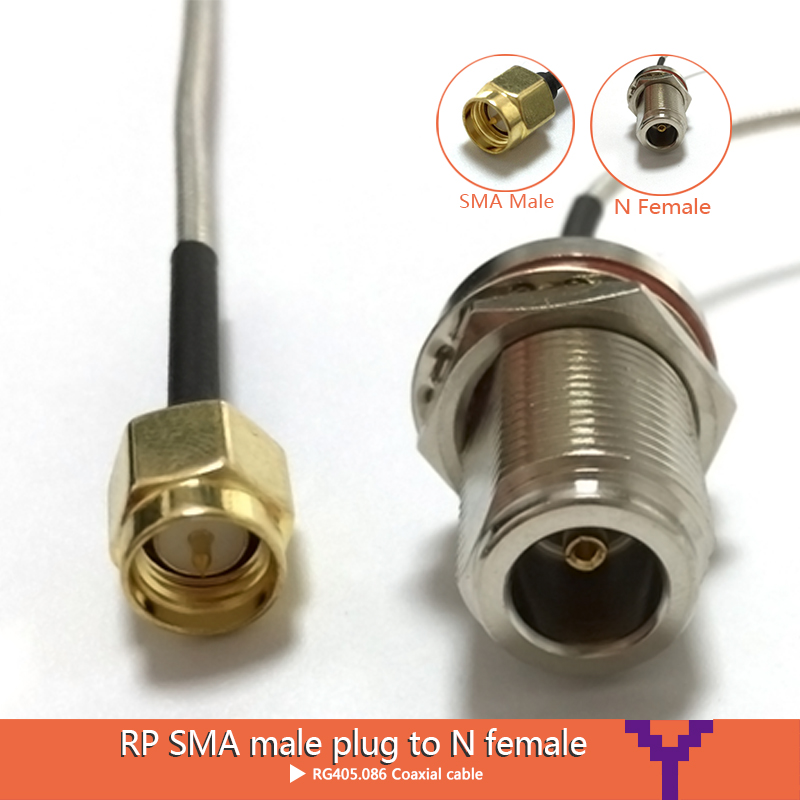 10/20/50CM RG316 SMA male right angle to BNC male Plug RF Cable Jumper Pigtail 