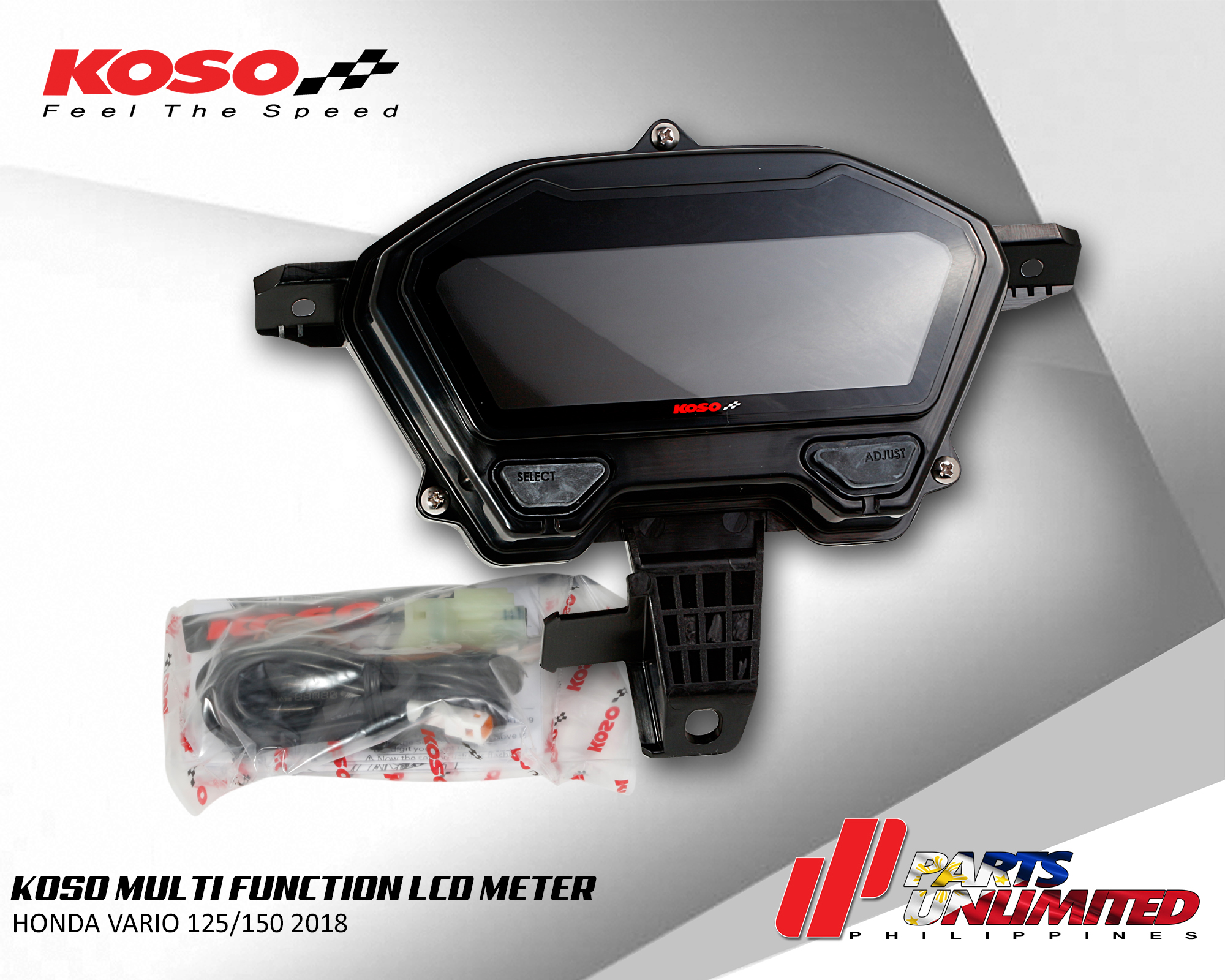 KOSO SPEEDOMETER GP STYLE For Click 125i/150i V2 (GameChanger) Lazada PH
