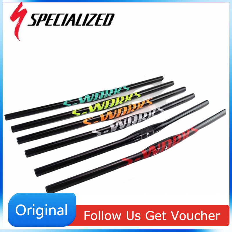 SPECIALIZED Sworks Carbon Fiber MTB Bike Handlebar Flat /Riser Handle