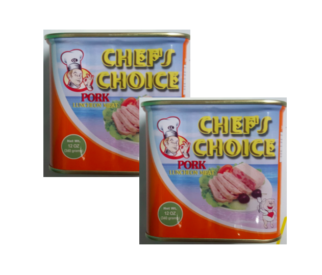 Chef's Choice Pork Luncheon Meat 340 g – Demo Store Grocery