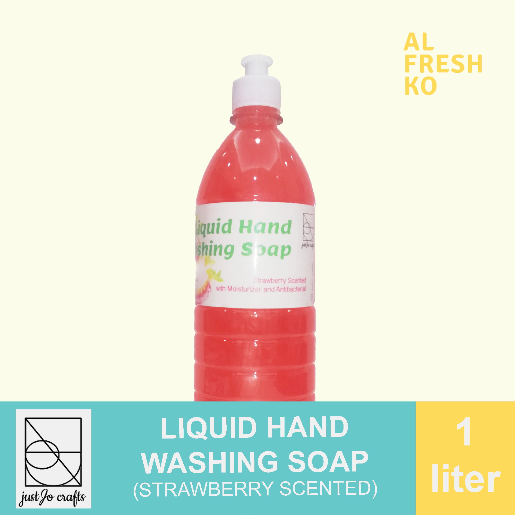 [justJo crafts] Hand Washing Liquid Soap Antibacterial with Organic
