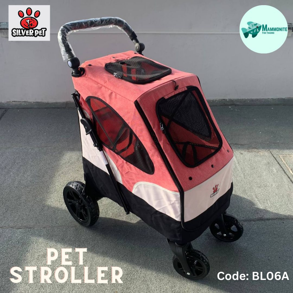 Pet Stroller For Large Dogs 30kg Dogs Pet 4wheel Travel Stroller BL06A