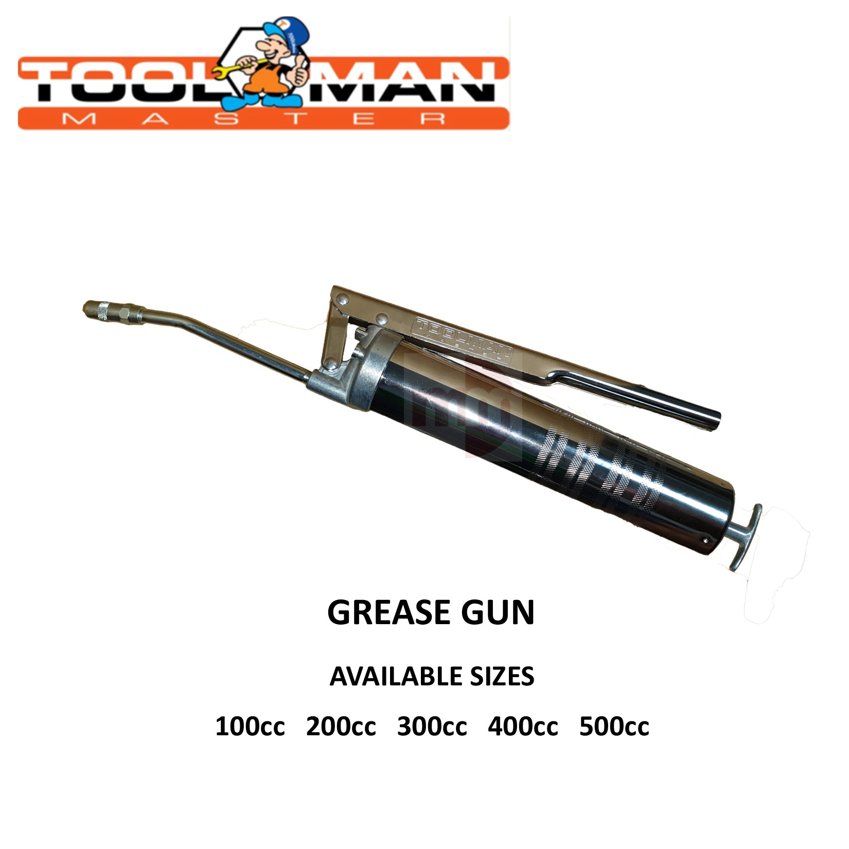 TOOLMAN MASTER GREASE GUN LEVER TYPE (SIZES 100cc 200cc 300cc 400cc 500cc) Lazada PH