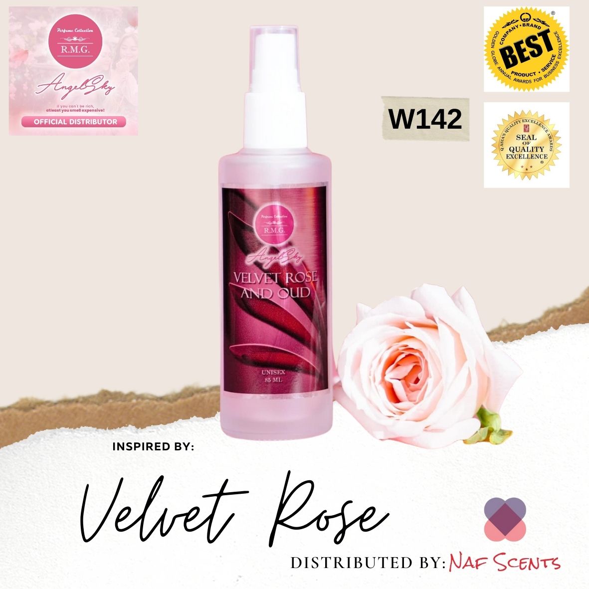 L8 W142 is Velvet Rose and Oud inspired oil based perfume. Lazada PH