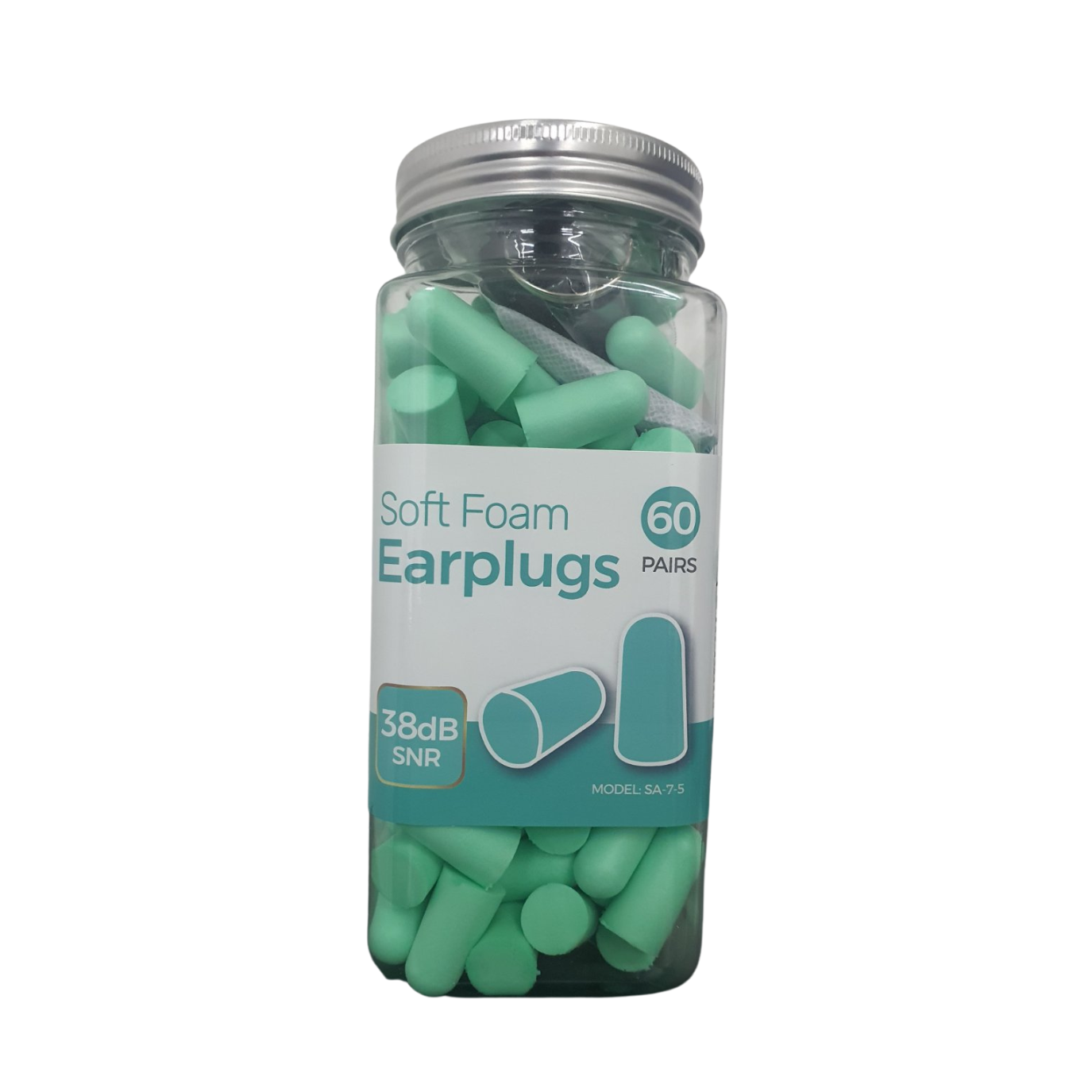 Lysian Ultra Soft Foam Earplugs 60Pairs, 38dB SNR Ear Plugs For Sleeping, Travel - View #3
