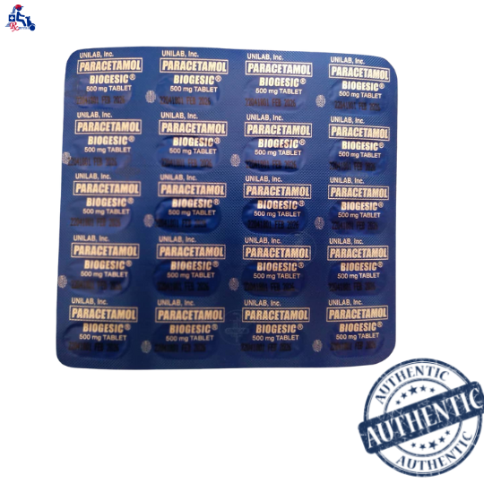 Biogesic (Paracetamol) 500mg tablet 20's Lazada PH