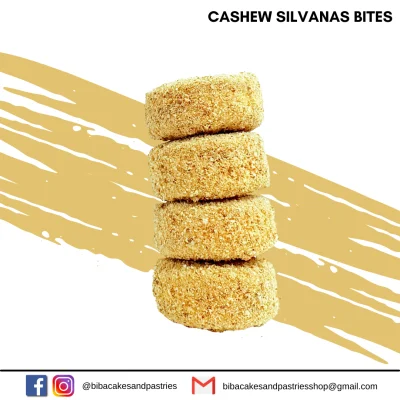 Cashew Silvanas Bites - Biba Silvanas Bites