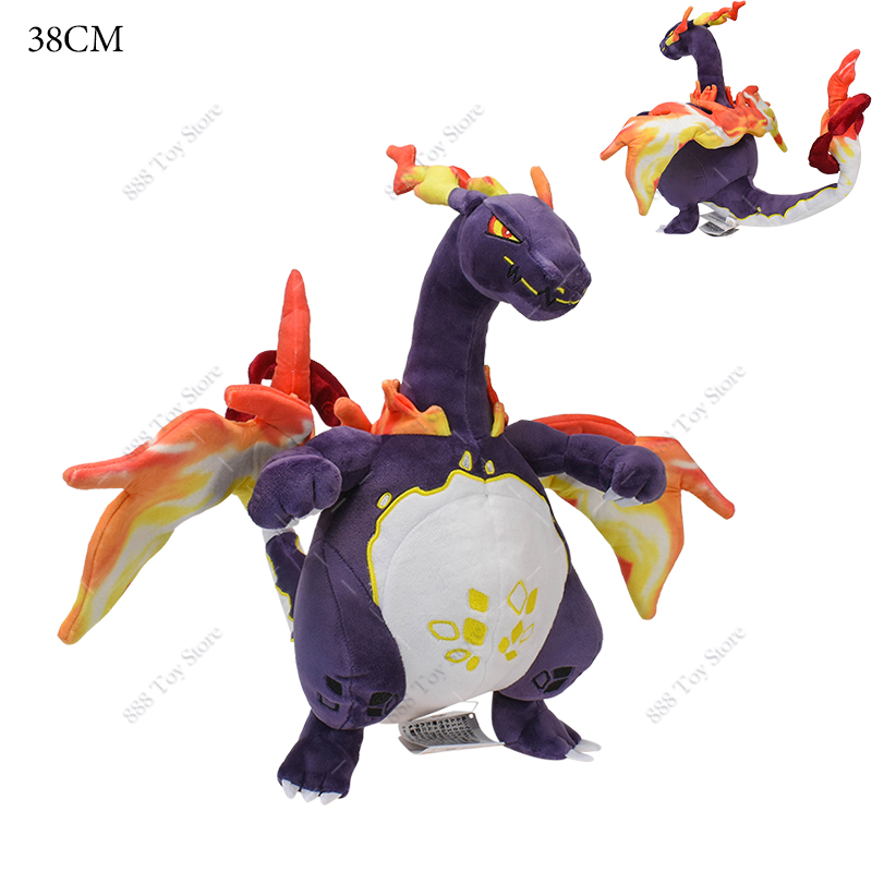 New Pokemon Plush Shiny Gigantamax Charizard Figurine Toys Anime ...