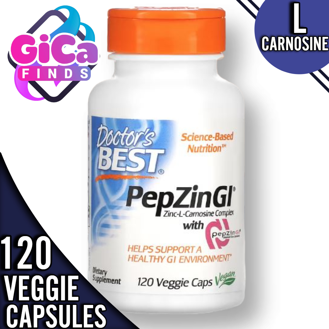 Dr. Best PepZin GI, ZincLCarnosine Complex, 120 Veggie Caps Lazada PH
