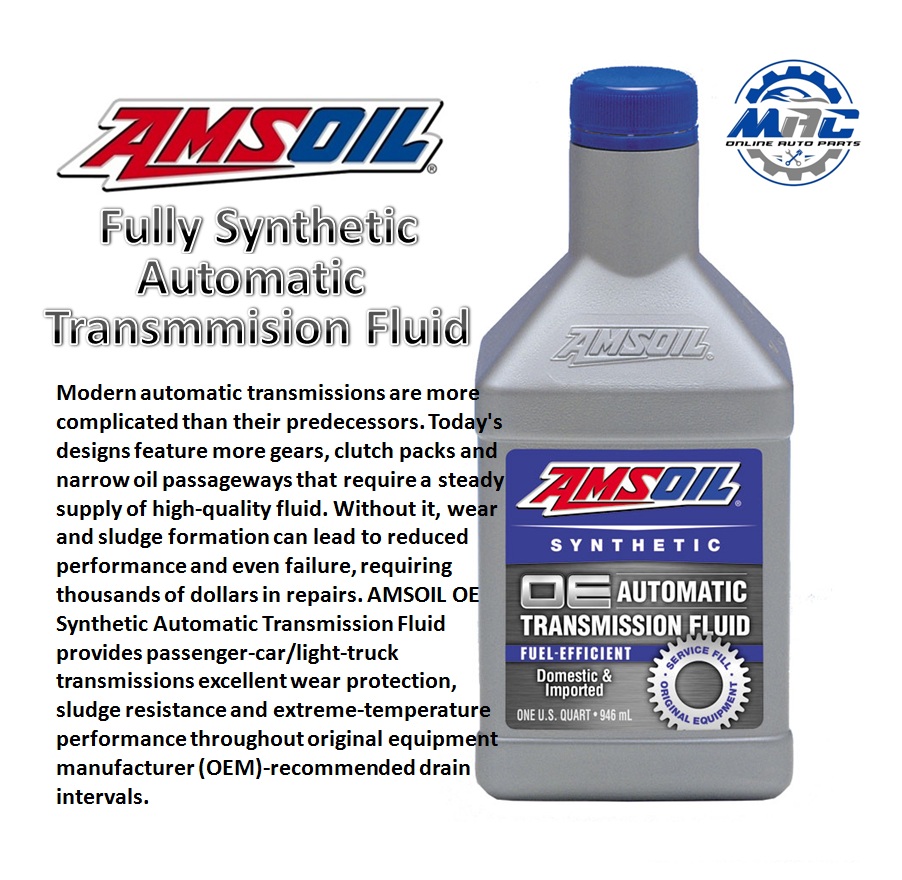 Amsoil OE Fuel-Efficient Synthetic Automatic Transmission Fluid