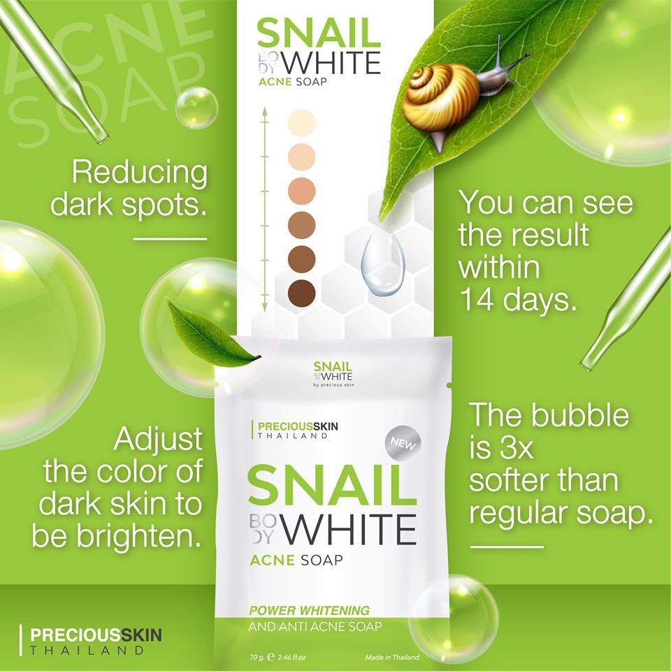 snail white anti acne