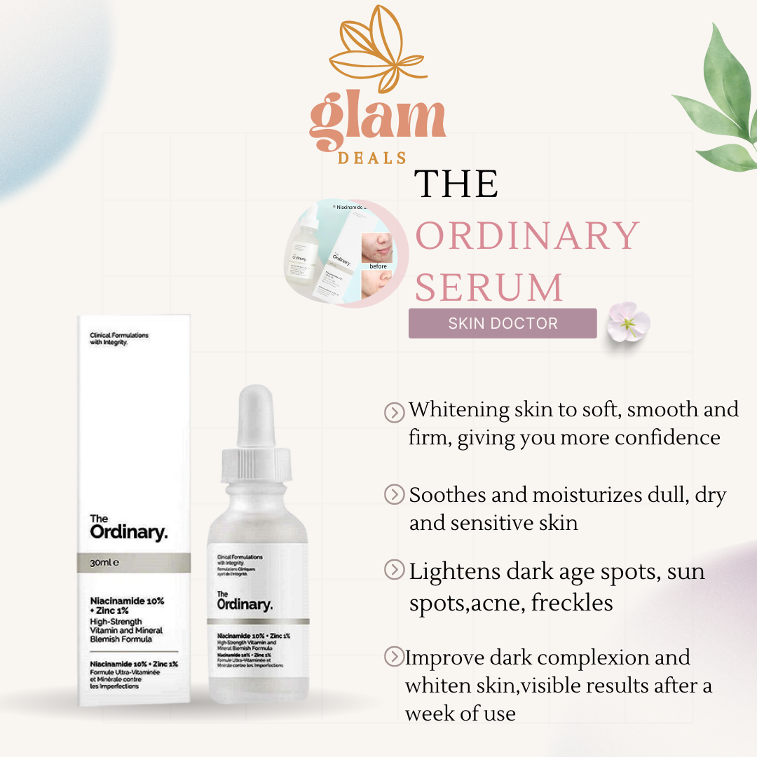 niacinamide serum for face glass skin whitening the ordinary ...