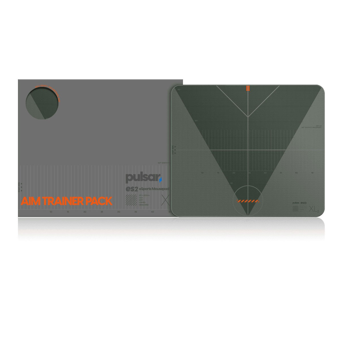 Pulsar ES2 eSports Mouse Pad XL Aim Trainer Pack (Black Pulsar ES2 eSports Mouse Pad XL Aim Trainer Pack (Black