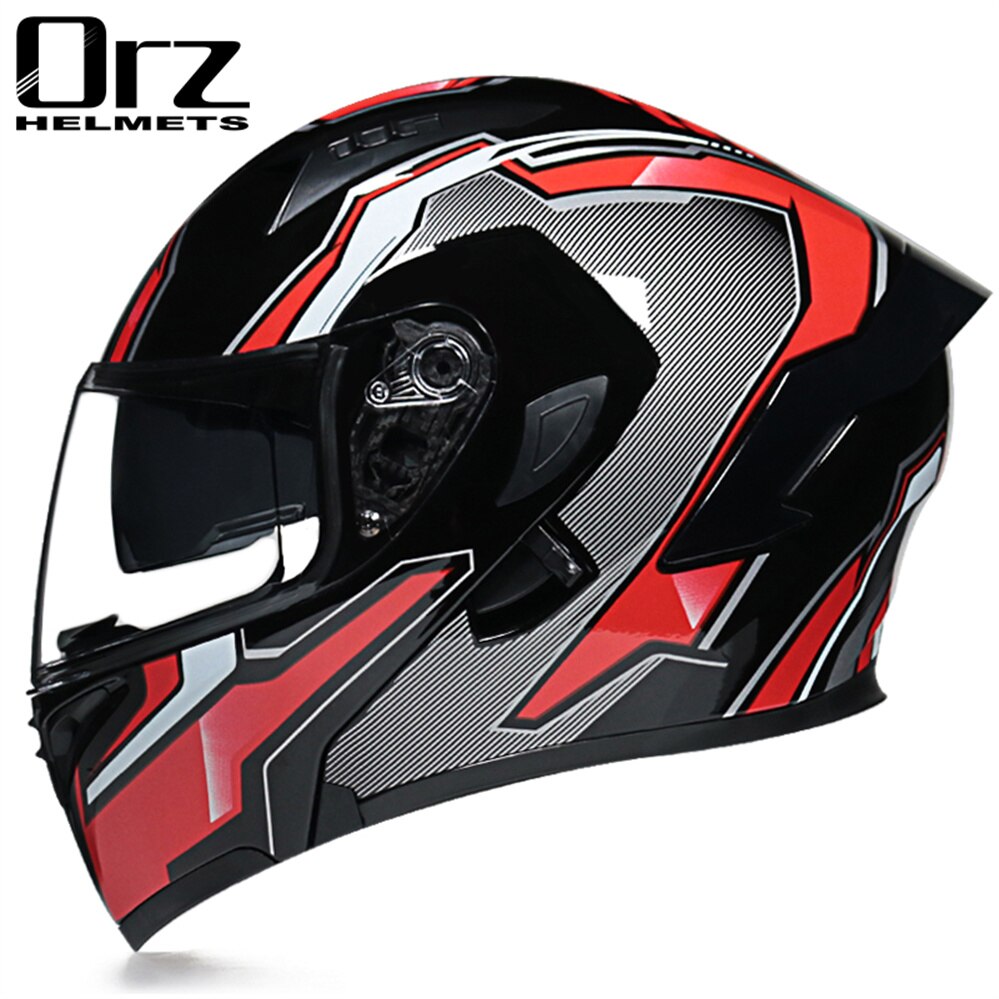 2022 New Orz Matte Black Professional Racing Motocross Helmet Men Full Face  Motorcycle Casque Capacete Moto Casco DOT Approved