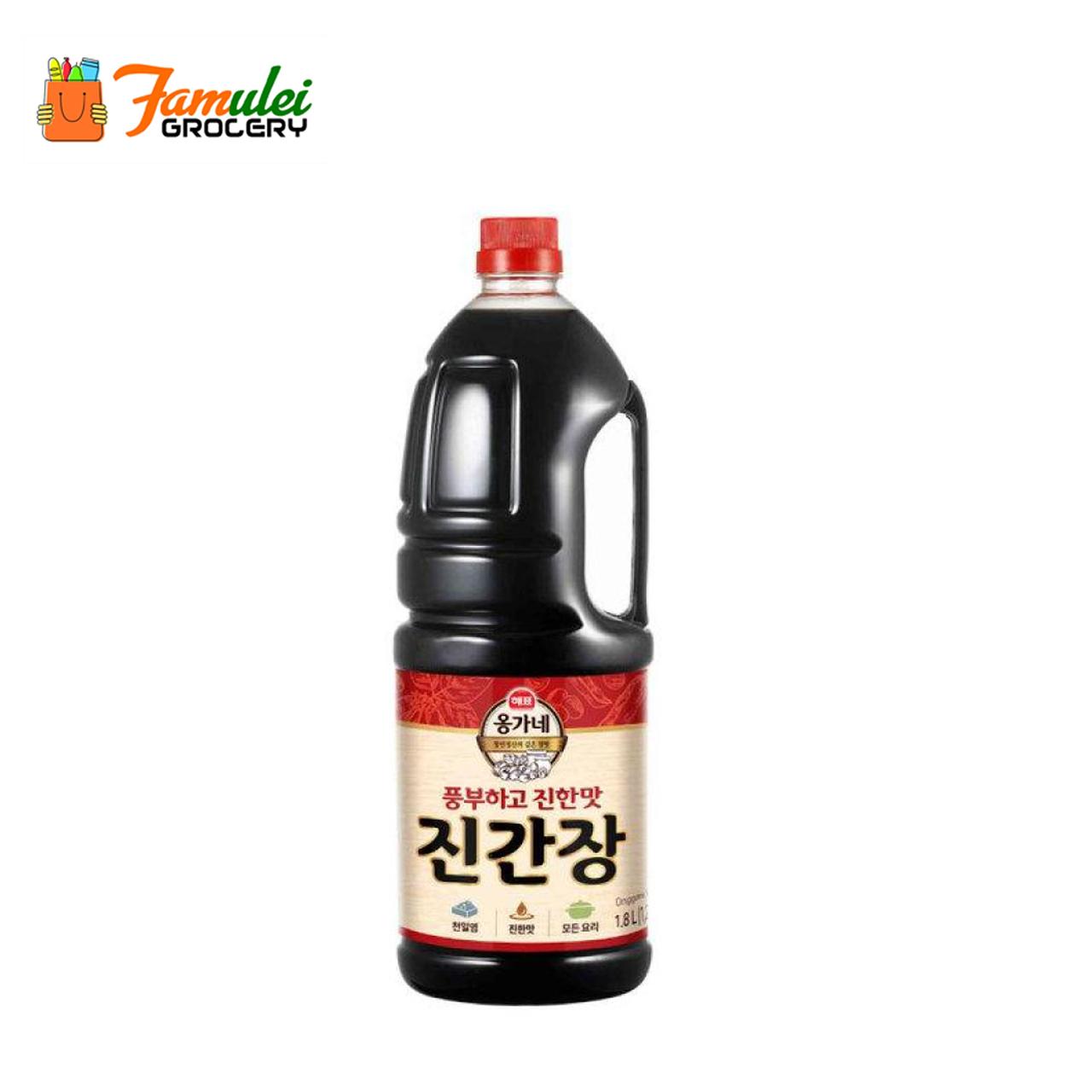 Sajo Haepyo Korean Jin Gan Jang S Soy sauce 1.8L/1.7L Lazada PH