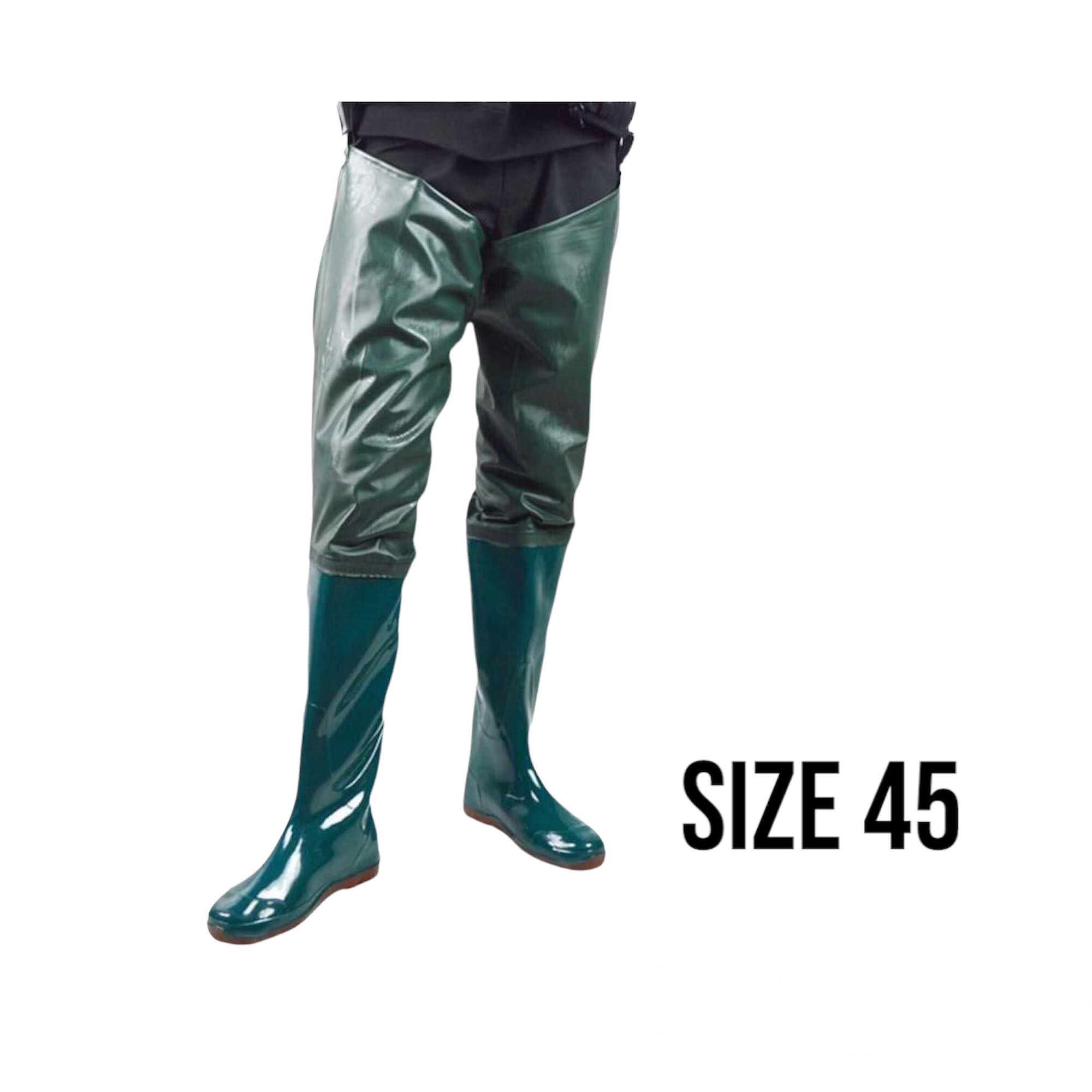Nylon High Boots Fishing Hip Waders With Boots Wading Sock Boots Stocking Men And Women's