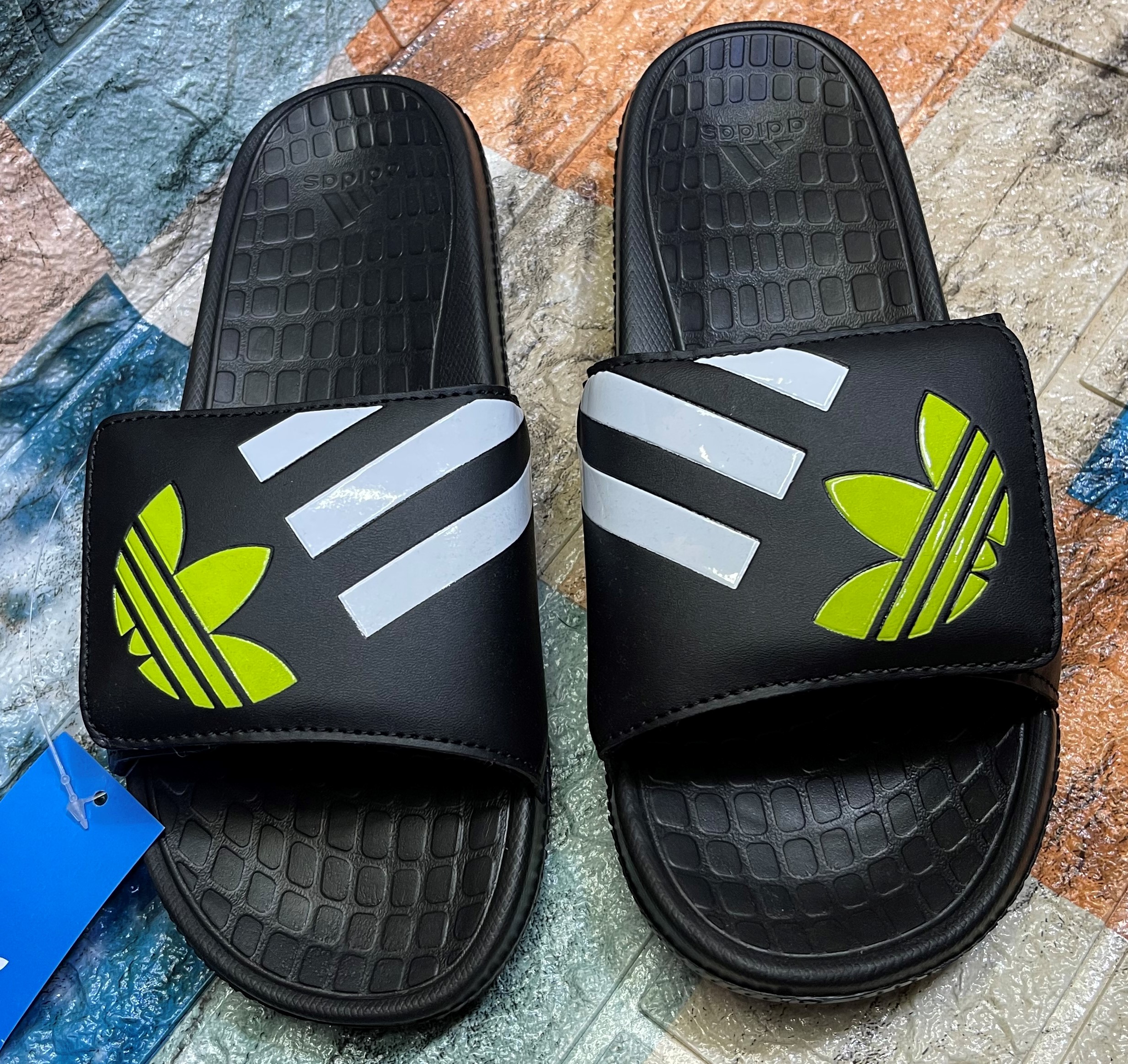adidas slide ons