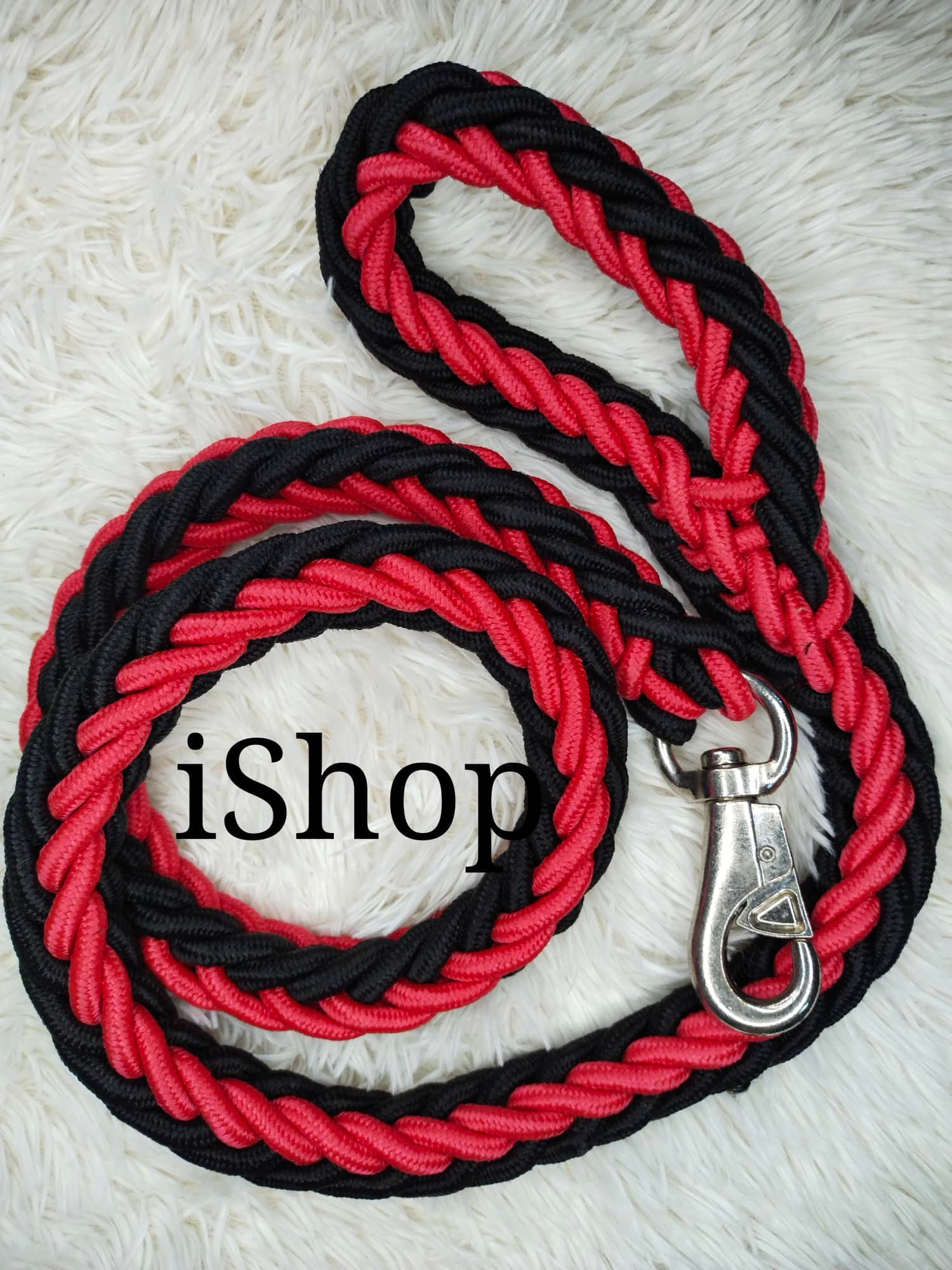DOG LEASH THICK BIG BRAIDED HEAVY DUTY For Big Dogs Belgian Malanois