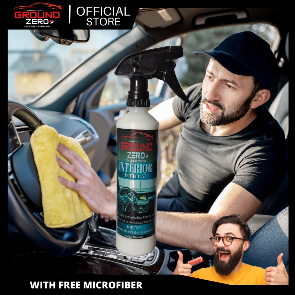 Oona W Ground Zero car care Interior Protectant (Magic Gatas)500ml for