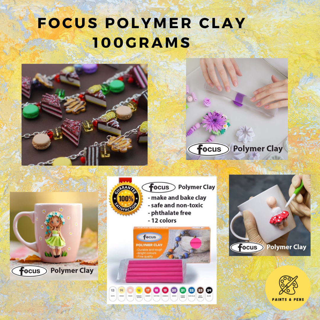 POLYMER CLAY 100grams Focus