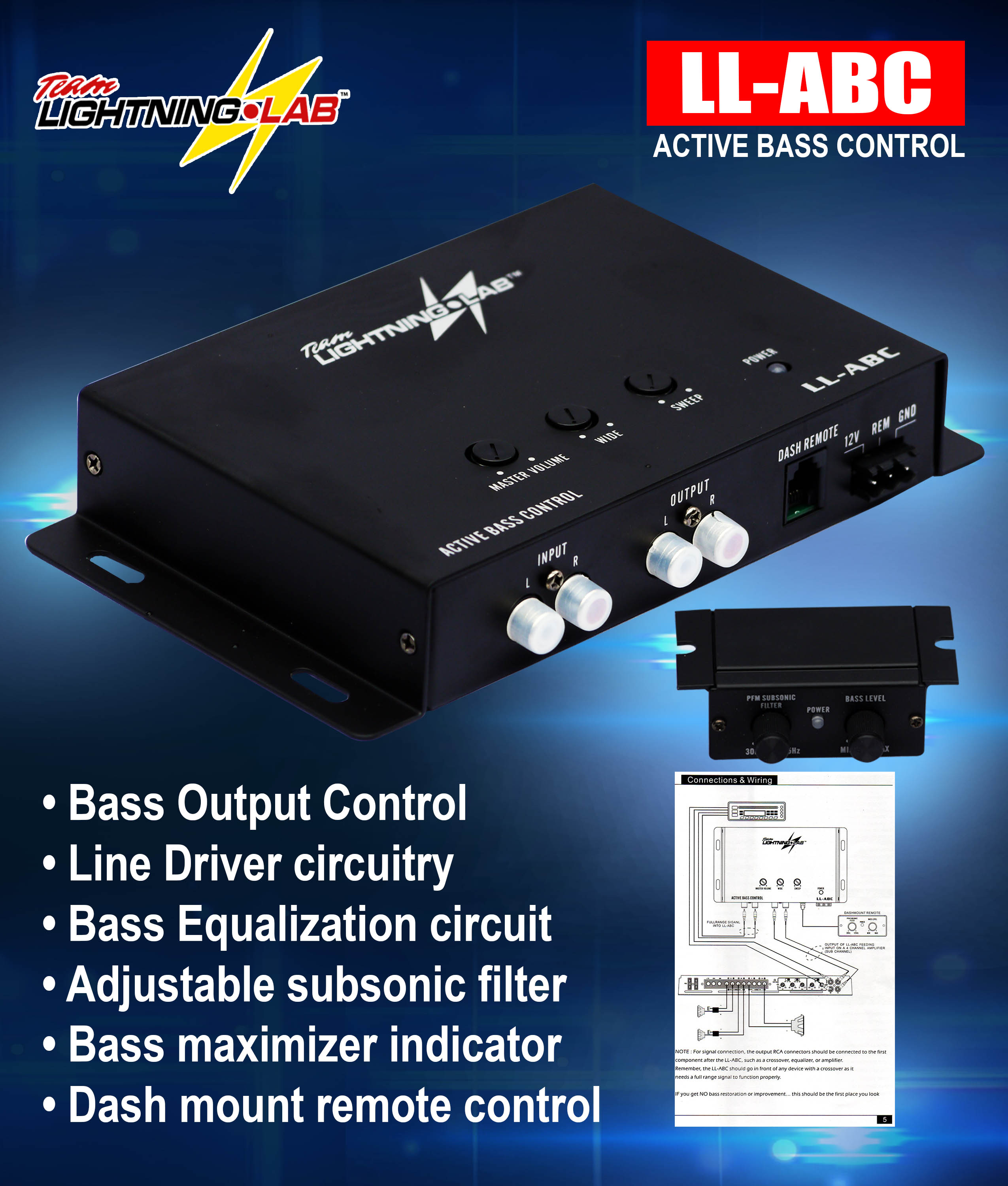 lightning lab CAR ACTIVE BASS CONTROL(LLABC) Lazada PH