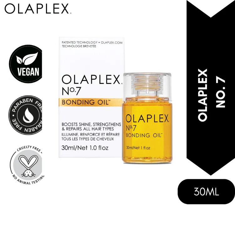 Olaplex No. 7 Bonding Oil Heals, Hydrates, and Strengthens Hair Instantly