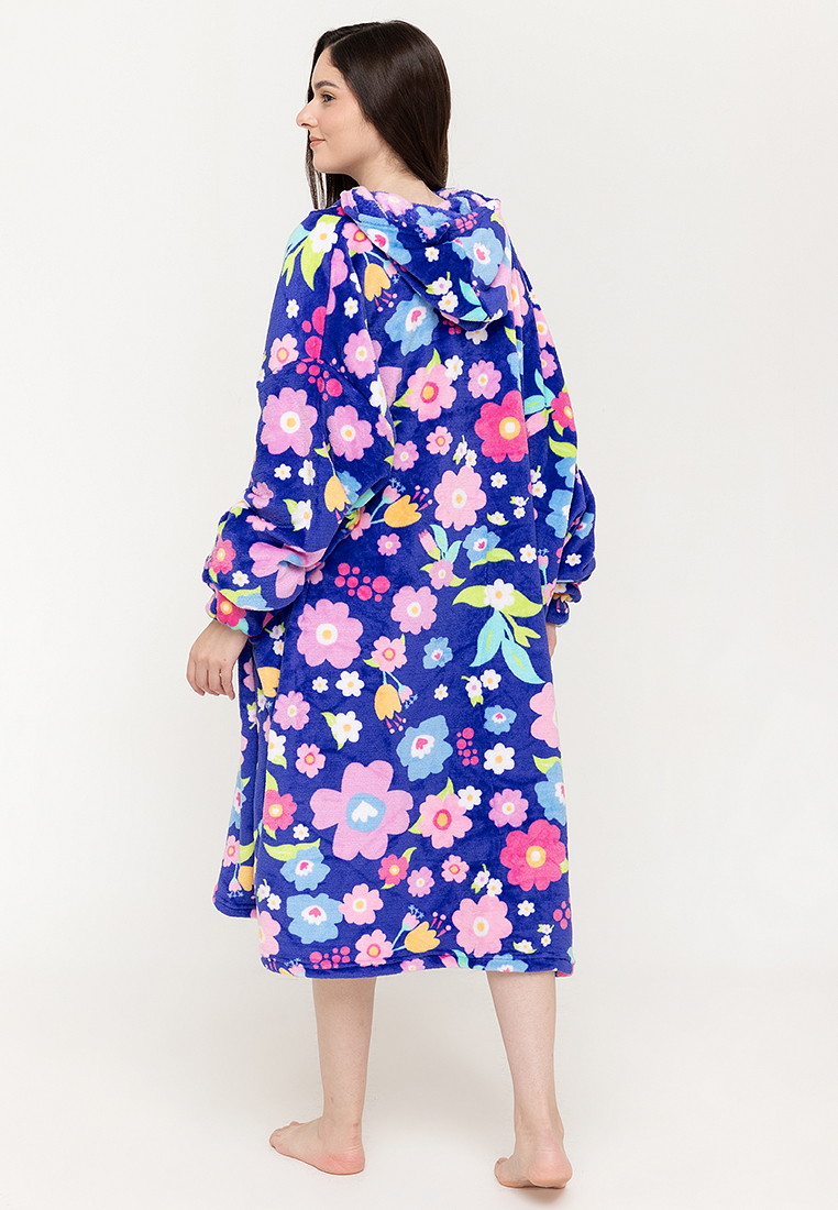 Bleeves® Floral Gidie (Giant Hoodie) Wearable Blanket for Men