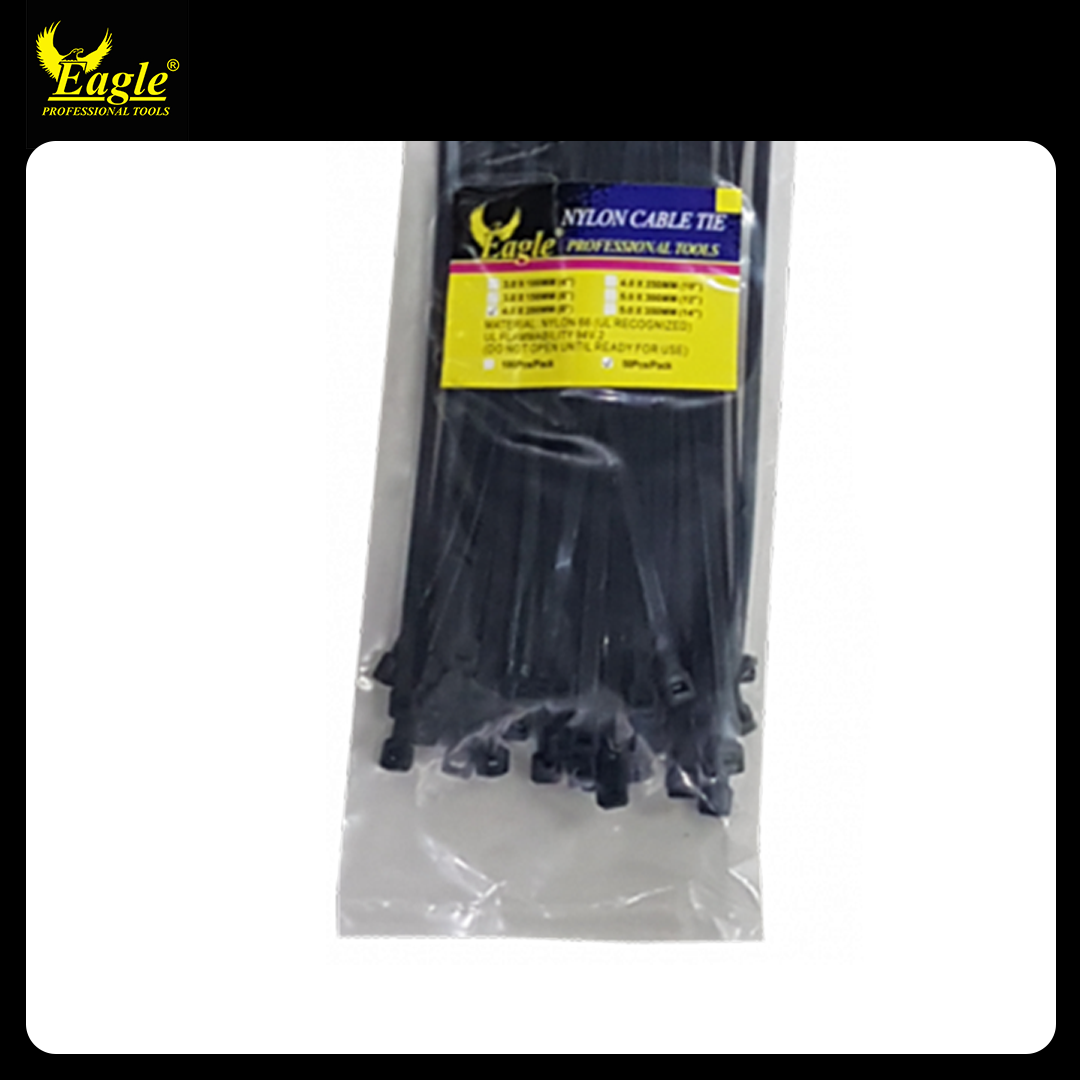 Buy Cable Clamps Small Black, Nylon .250 I.D. (1000/Bag), EBCC-04-03-40-BK