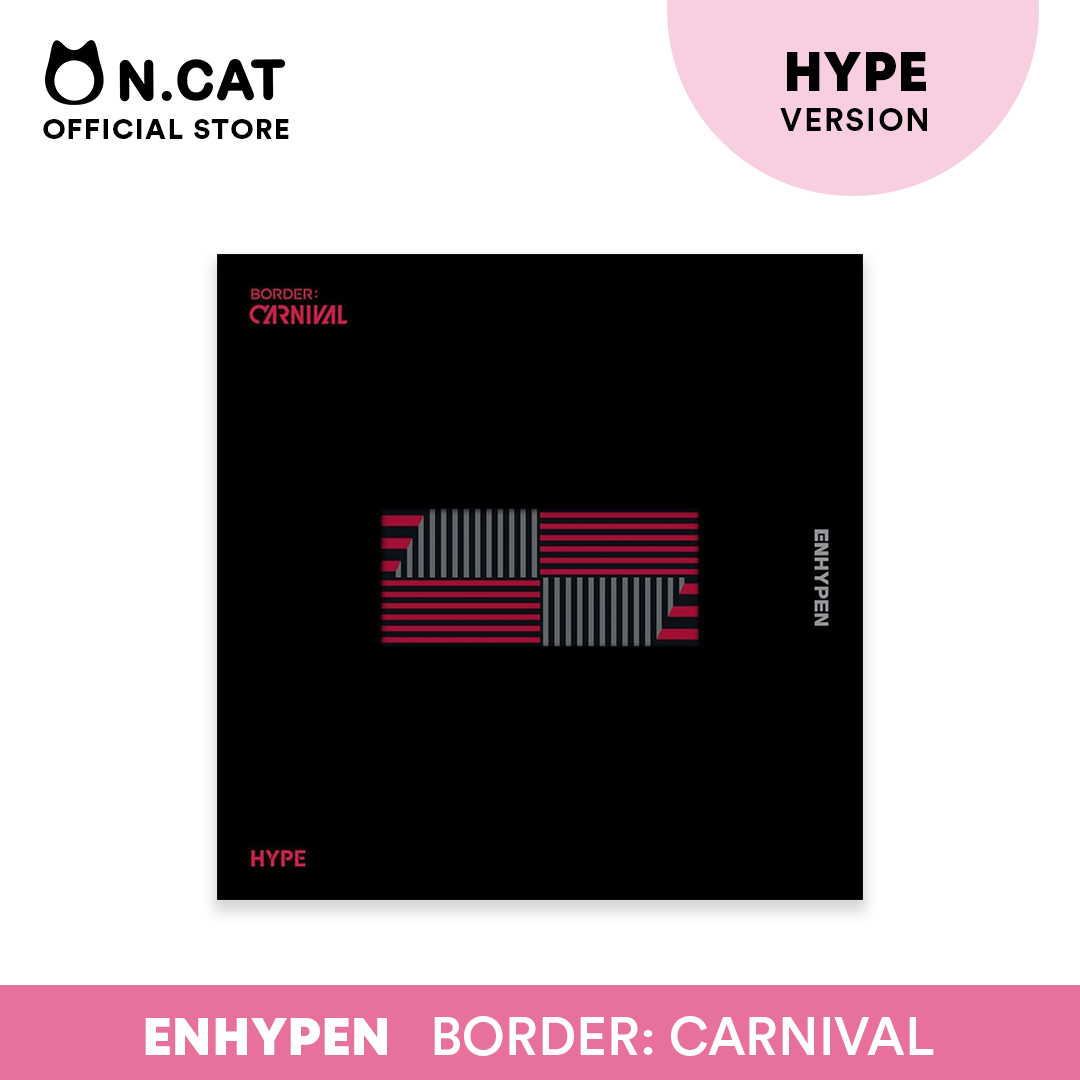 ENHYPEN - BORDER : CARNIVAL [UP Ver.] - 2nd Mini Album K-Pop - Version UP - Photobook + Photocards + Bonus