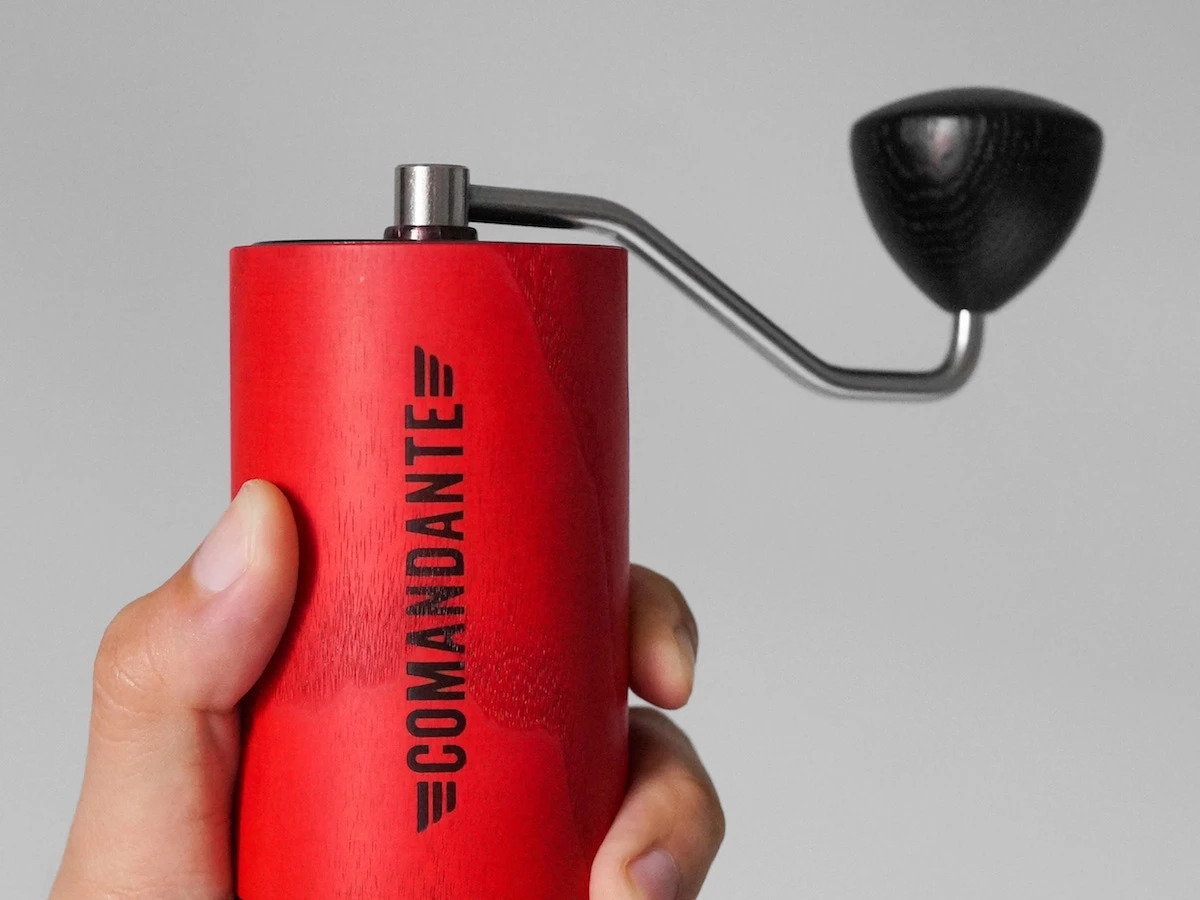COMANDANTE C40 NITRO BLADE COFFEE GRINDER - RED SONJA High-Alloyed 