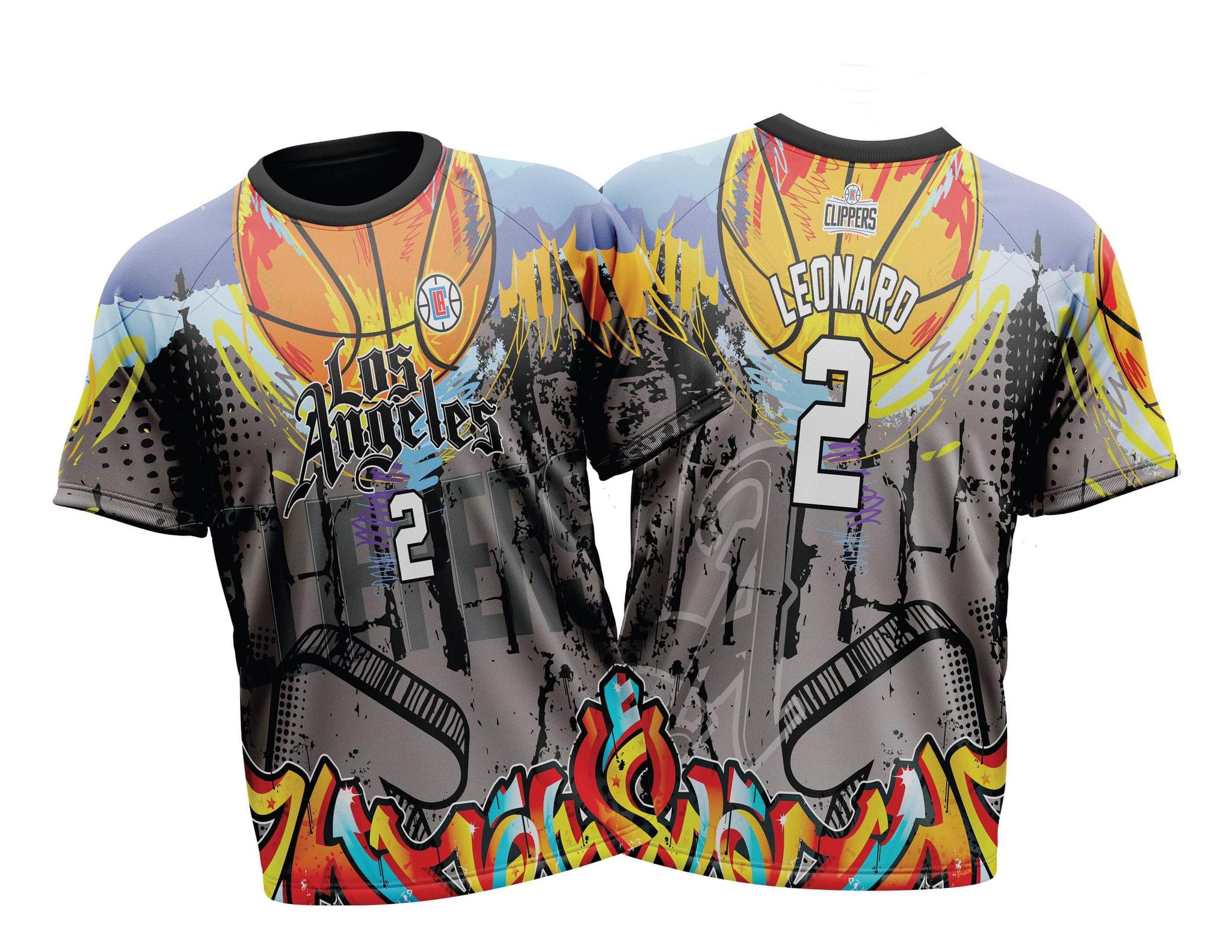 Los Angeles Clippers - Full Sublimation - LA001
