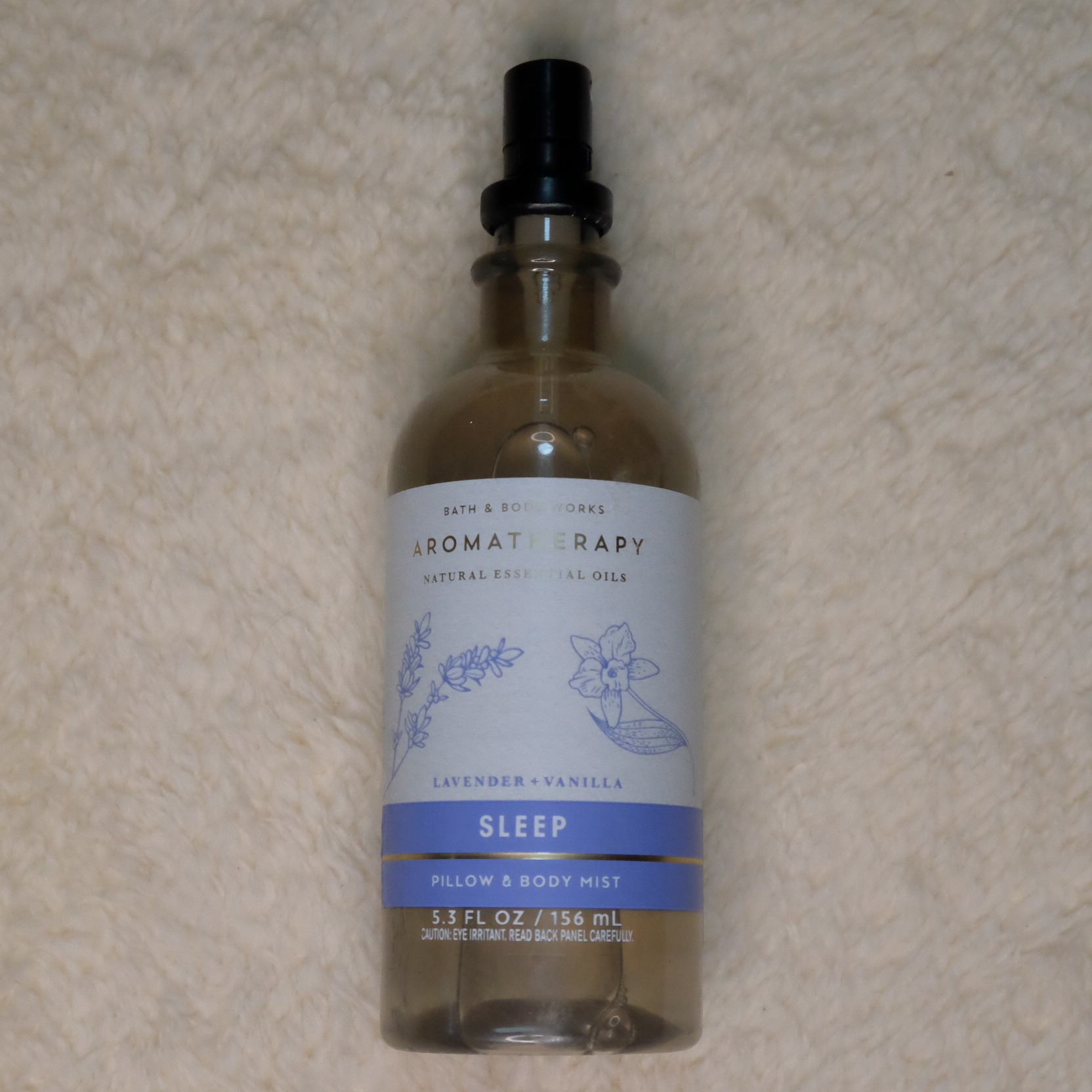 Bath Body Works Aromatherapy Sleep Lavender Vanilla Pillow Body Mist  156 ml