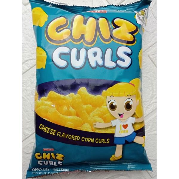 CHIZ CURLS Cheese Flavored Corn Curls Lazada PH